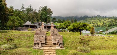 Cetho Tapınağı, Java, Endonezya, HDR Görüntü