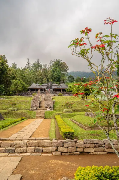 Cetho Tapınağı Java Endonezya Hdr Görüntü — Stok fotoğraf