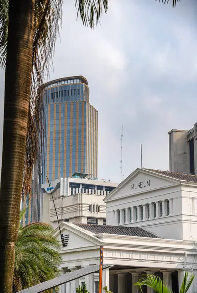 Jakarta Indonesia Luglio 2023 Punti Riferimento Del Centro Della Città — Foto Stock