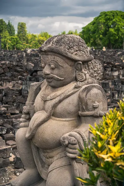 Antiguo Templo Prambanan Java Indonesia Imagen Hdr — Foto de Stock