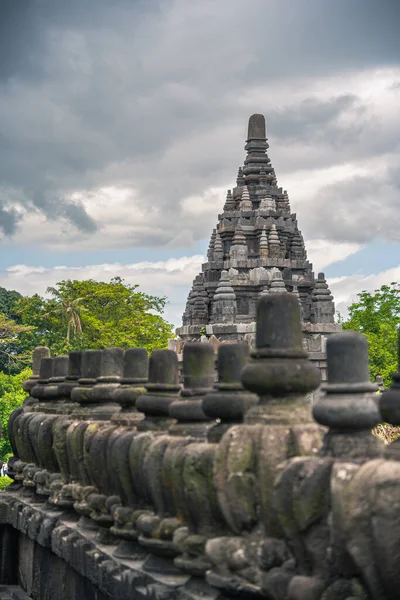 インドネシア ジャワの古代プランバナン寺院 Hdrイメージ — ストック写真