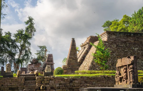 Sukuh Tapınağı Java Endonezya Hdr Görüntü — Stok fotoğraf