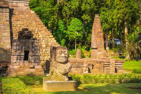Świątynia Sukuh Java Indonezja Obraz Hdr — Zdjęcie stockowe