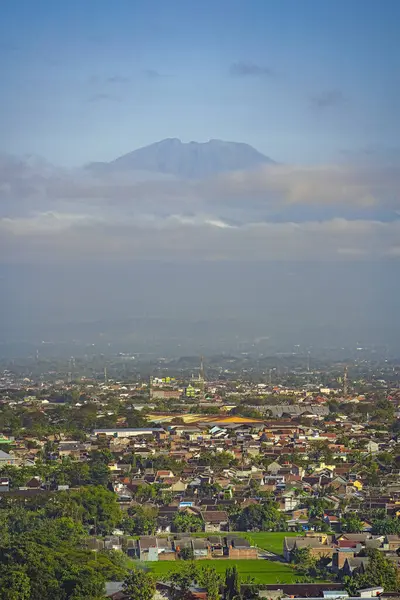 Aerial View Surakarta City Java Indonesia — Stock Photo, Image