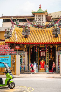 Singapur - 1 Temmuz 2023: Singapur 'da Küçük Hindistan Bölgesi Simgeleri, HDR Image