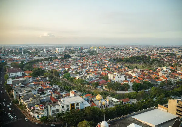 Surabaya Indonezja Lipca 2023 Historyczne Centrum Miasta Słoneczną Pogodę — Zdjęcie stockowe