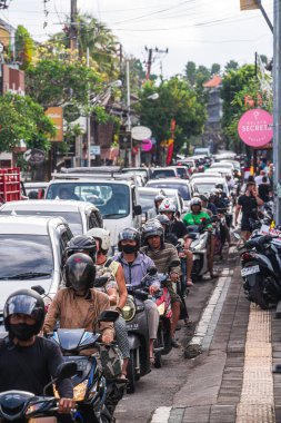 Yogyakarta, Endonezya - 1 Temmuz 2023: Bulutlu havada tarihi şehir merkezi, HDR Görüntü