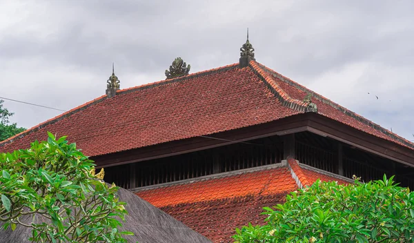 Ubud Indonesia Luglio 2023 Storico Villaggio Balinese Nel Tempo Nuvoloso — Foto Stock