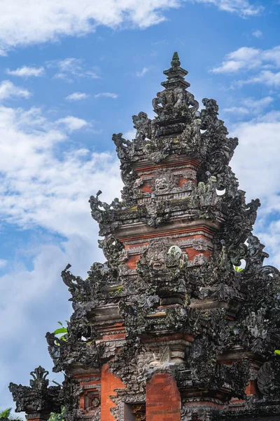 Ubud Indonesia July 2023 Historical Balinese Village Cloudy Weather Hdr — 图库照片