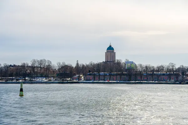 ヘルシンキ フィンランド 2023 冬のヘルシンキ港 Hdr イメージ — ストック写真