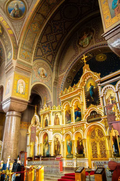 Helsinki Finlandiya Mart 12023 Ortodoks Katedrali Hdr Görüntü — Stok fotoğraf