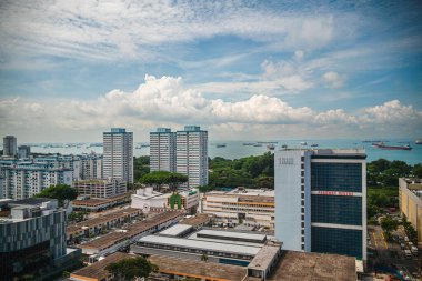 Singapur - Temmuz 12023: Joo Chiat İlçe simgeleri, HDR Görüntü