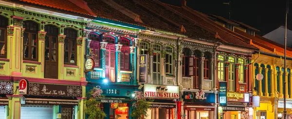 Сингапур Июля 2023 Года Достопримечательности Района Чжу Чиат Hdr Image — стоковое фото
