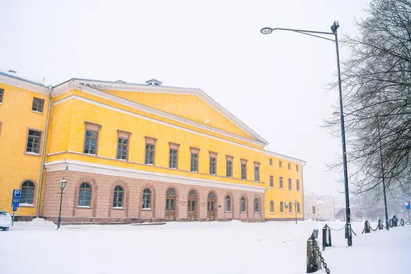 Turku Finland Maart 2023 Stadsgezicht Winter Hdr Beeld — Stockfoto
