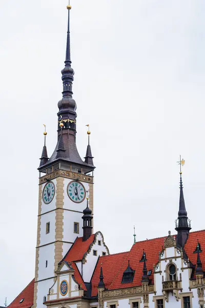 Olomouc Tjeckien Mars 2023 Historisk Centrum Molnigt Väder Hdr Bild — Stockfoto