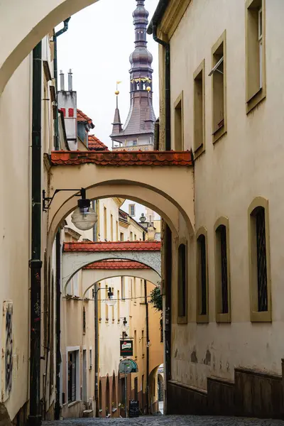 Olomouc Tsjechië Maart 2023 Historisch Centrum Bij Bewolkt Weer Hdr — Stockfoto