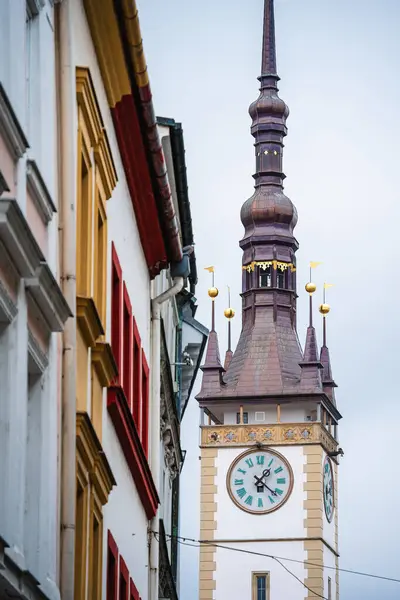 Olomouc Tschechische Republik März 2023 Historisches Stadtzentrum Bei Bewölktem Wetter — Stockfoto