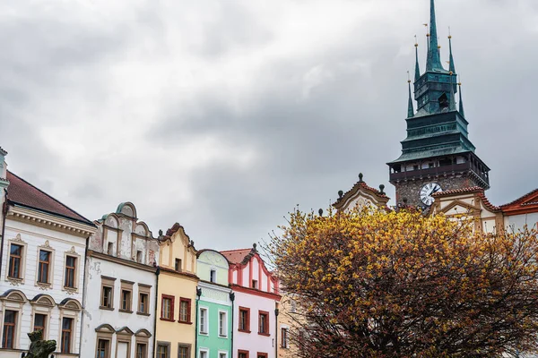 チェコ共和国 2023 曇った天気の歴史的な都市の中心 Hdr Image — ストック写真