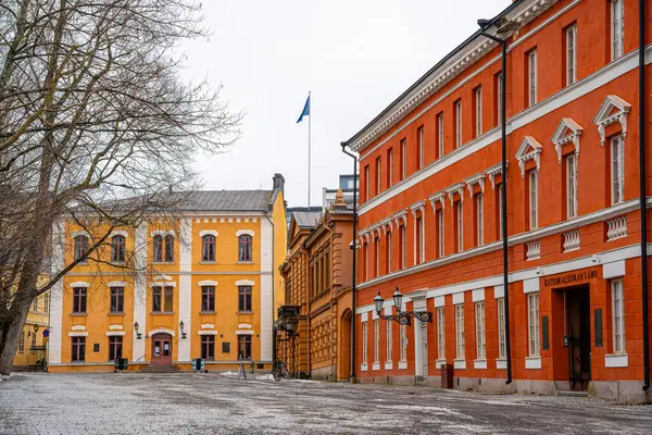 Turku Finlandia Marca 2023 Zabytki Miasta Zimą Hdr Image — Zdjęcie stockowe