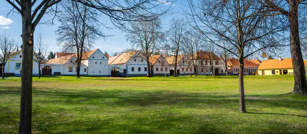 Holasovice Tsjechië Maart 2023 Historisch Dorp Bij Zonnig Weer Hdr — Stockfoto