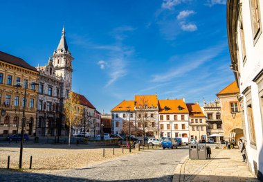 Uygulama, Çek Cumhuriyeti - Mart 12023: Güneşli havada tarihi köy, HDR Görüntü