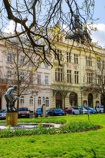 Plzen República Checa Marzo 2023 Monumentos Históricos Ciudad Primavera Hdr — Foto de Stock