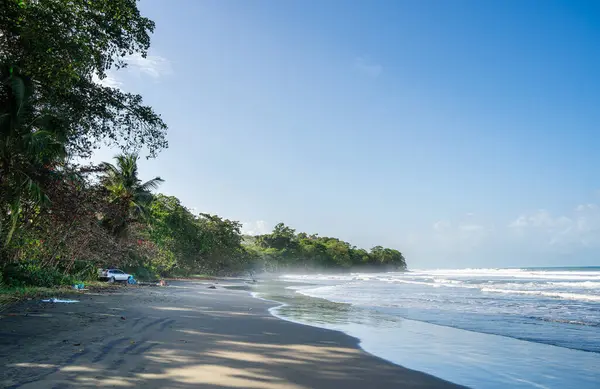 Hermosa Vista Cahuita Costa Rica Costa Caribe —  Fotos de Stock