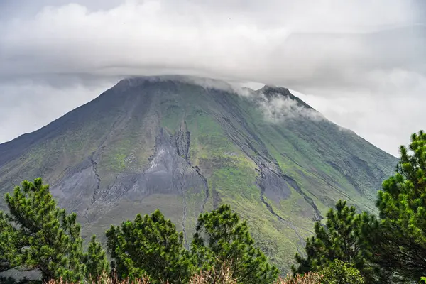 Kosta Rika 'daki El Arenal Ulusal Parkı manzarası