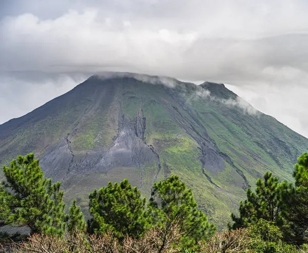 Kosta Rika 'daki El Arenal Ulusal Parkı manzarası