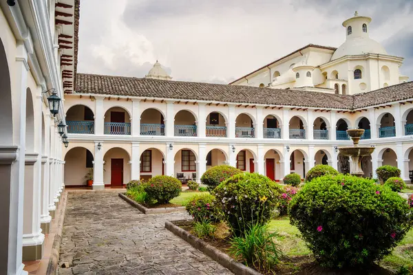 Popayan Cauca Kolumbia Lutego 2024 Piękny Widok Historyczne Centrum Miasta — Zdjęcie stockowe
