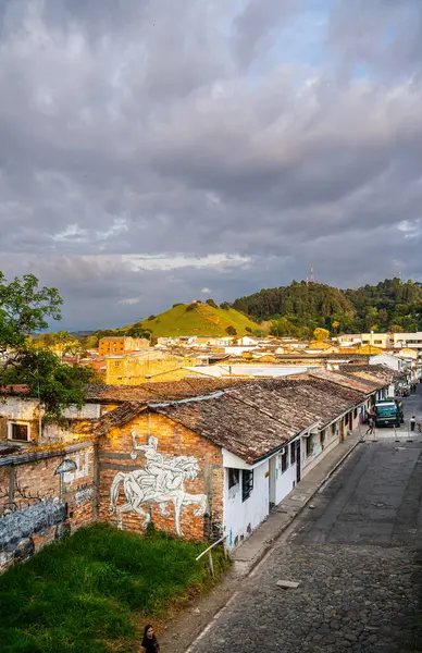 Popayan Cauca Colombia February 2024 Beautiful View Historical City Center — Stock Photo, Image