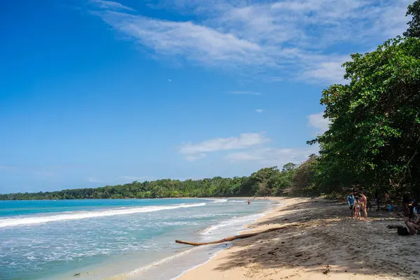 Scénický Pohled Národní Park Cahuita Kostarika — Stock fotografie