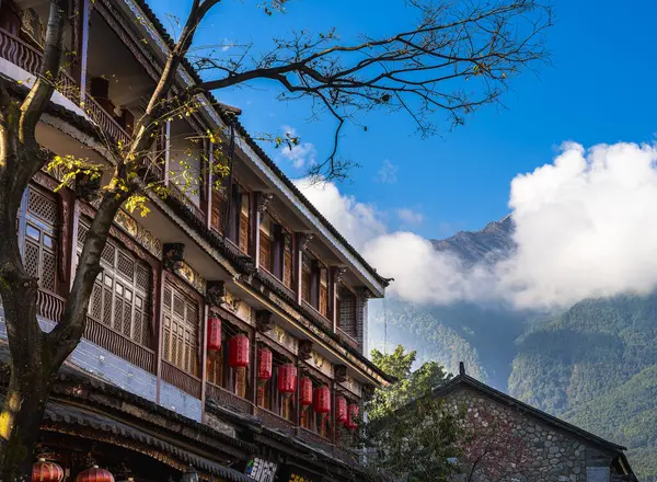 Dali China December 2023 Old Town Sunny Weather Hdr Image — Stock Photo, Image