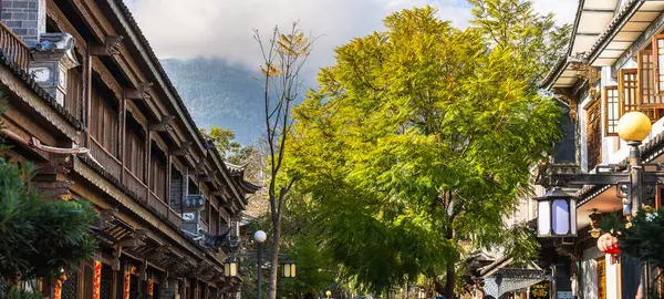 stock image Dali, China - December 1, 2023 : Old Town in sunny weather, HDR Image