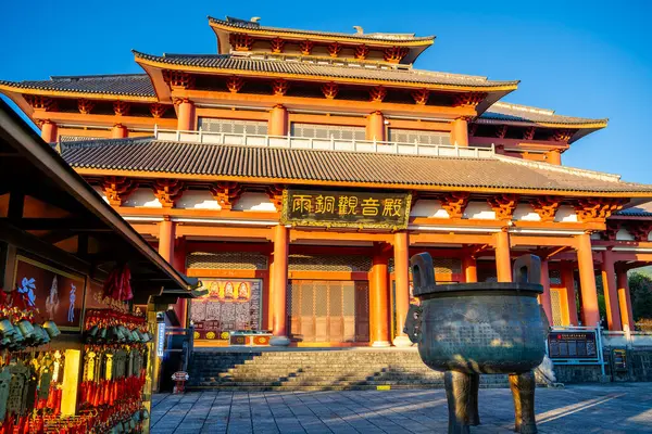 Dali Kina December 2023 Utsikt Över Tre Pagodas Tempel Dali — Stockfoto
