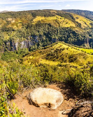 Kolombiya, Cauca 'daki Purace Ulusal Parkı manzarası