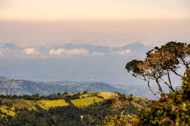 Kolombiya, Cauca 'daki Purace Ulusal Parkı manzarası