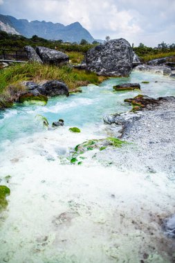 Kolombiya, Cauca 'daki Purace Ulusal Parkı manzarası
