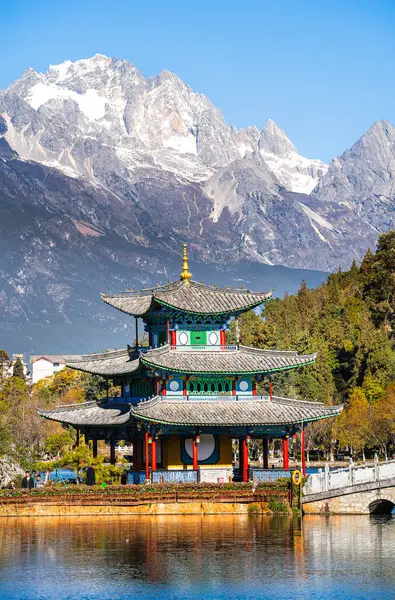 Lijiang China Diciembre 2023 Monumentos Históricos Ciudad Clima Soleado — Foto de Stock