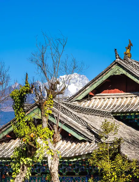 Lijiang China Diciembre 2023 Monumentos Históricos Ciudad Clima Soleado — Foto de Stock