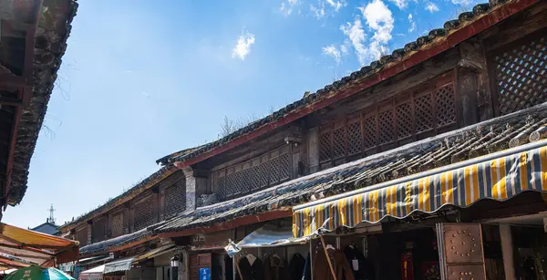 Січжоу Китай Грудня 2023 Сценічний Вид Стародавнє Місто Сонячну Погоду — стокове фото
