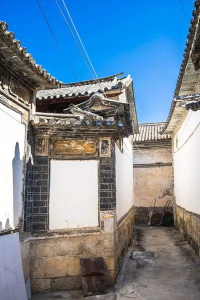 Xizhou China December 2023 Scenic View Ancient Town Sunny Weather — Stock Photo, Image