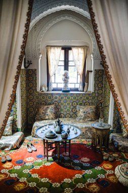 Cezayir, Cezayir - 7 Mayıs 2024: Güneşli Hava Tarihi Mimari, HDR Görüntü