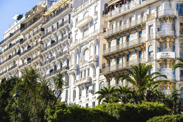 stock image Algiers, Algeria - May 8 2023 : Historical city center in sunny weather