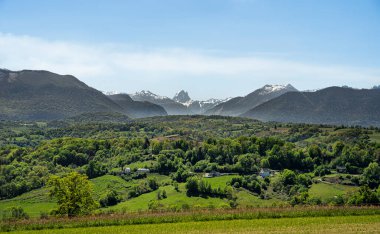 Ossau Vadisi 'nin Fransız Pireneleri, HDR Görüntü