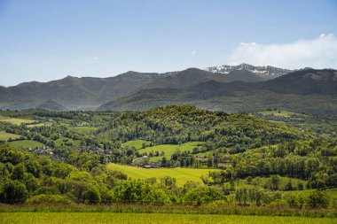 Ossau Vadisi 'nin Fransız Pireneleri, HDR Görüntü