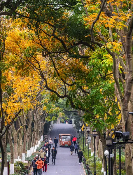 stock image Hangzhou, China - December 3 2023 : Historical center city in cloudy weather, HDR Image