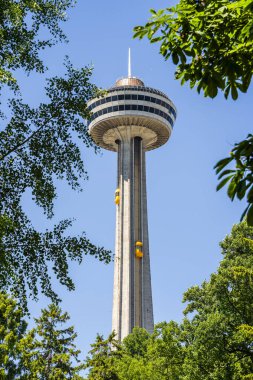 View of Niagara falls in summertime, Ontario, Canada clipart