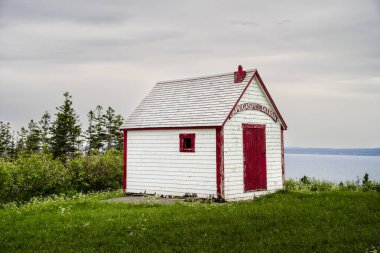 Quebec, Kanada 'daki Forillon Ulusal Parkı Manzarası