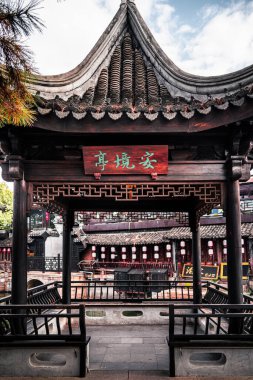 Xitang, Çin - 12 Aralık 2023: Kışın Tarihi Köy, Hdr Image